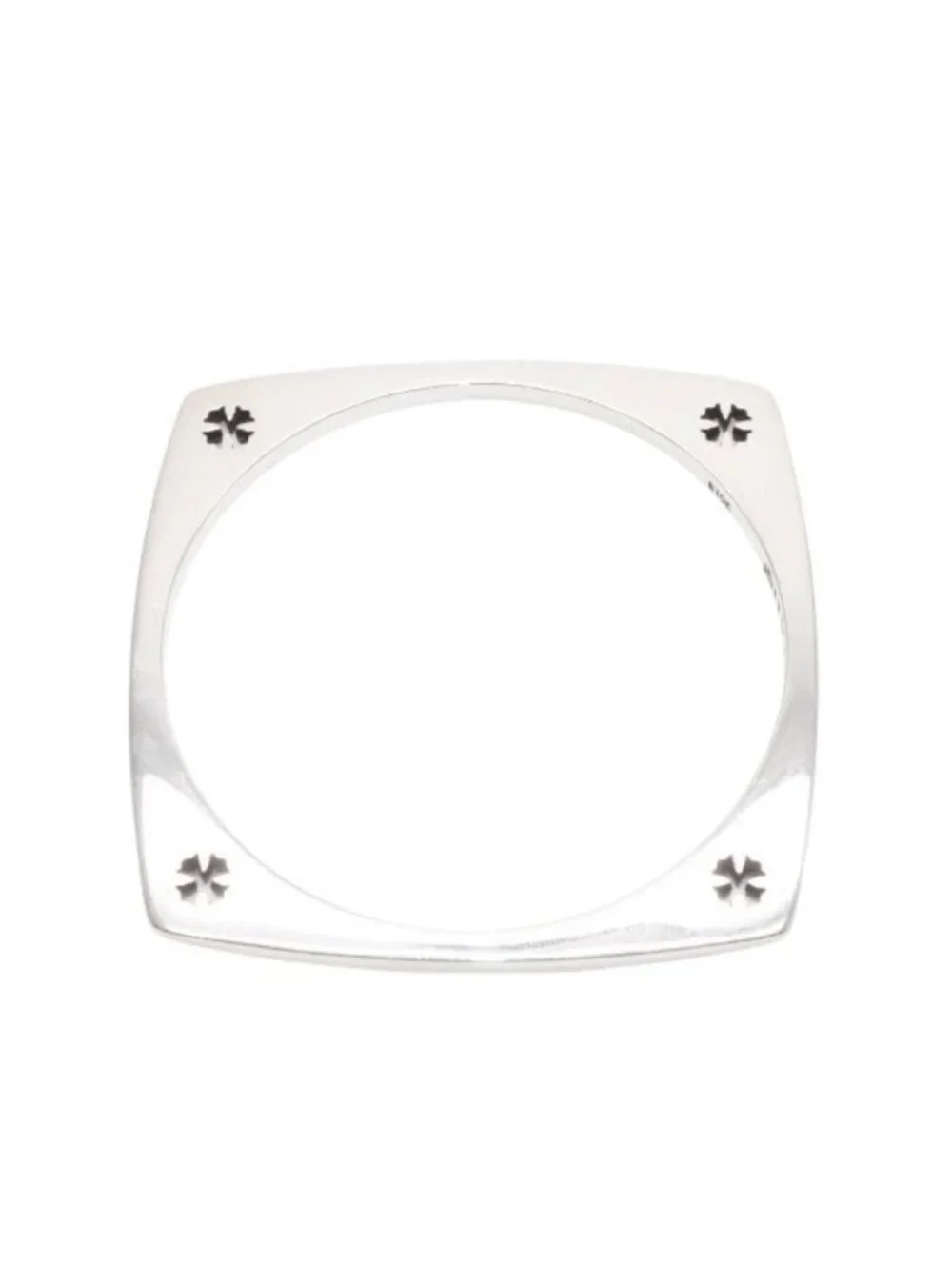 Chrome Hearts KH Square Kate Hudson Bangle CH Plus 925 Sterling Silver